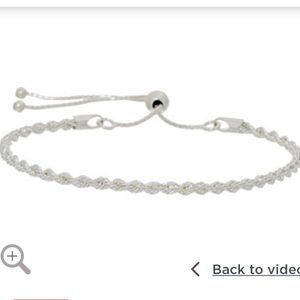 UltraFine Silver Adjustable Tennis Bracelet